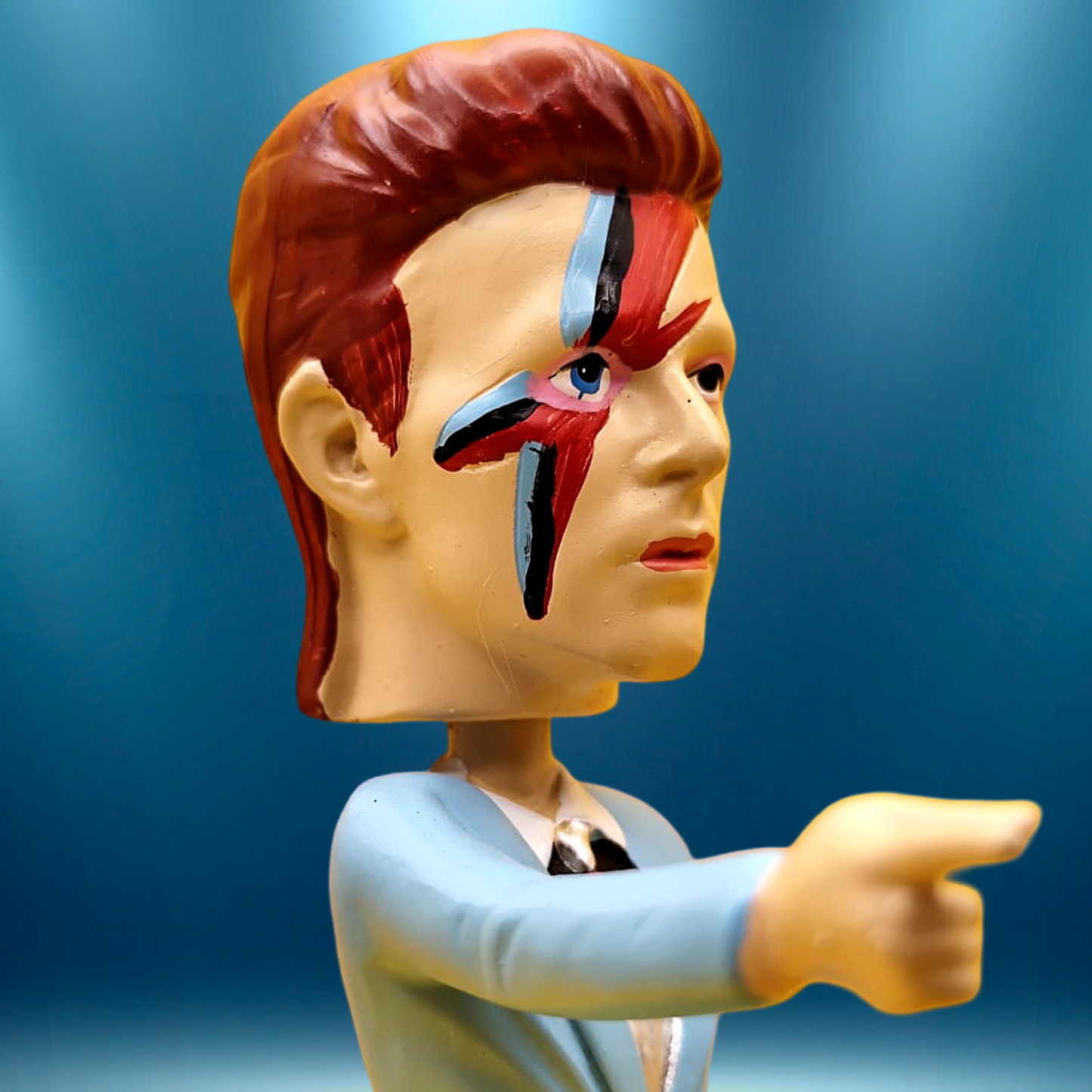 Figura Bobblehead de David Bowie (Ziggy Stardust)