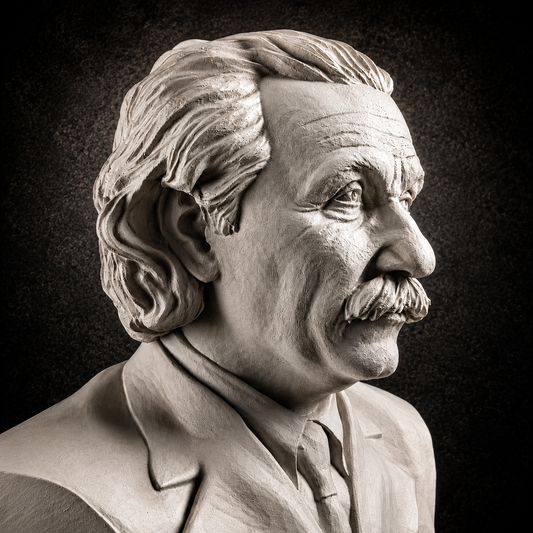 Busto de Albert Einstein de 25cm de Altura