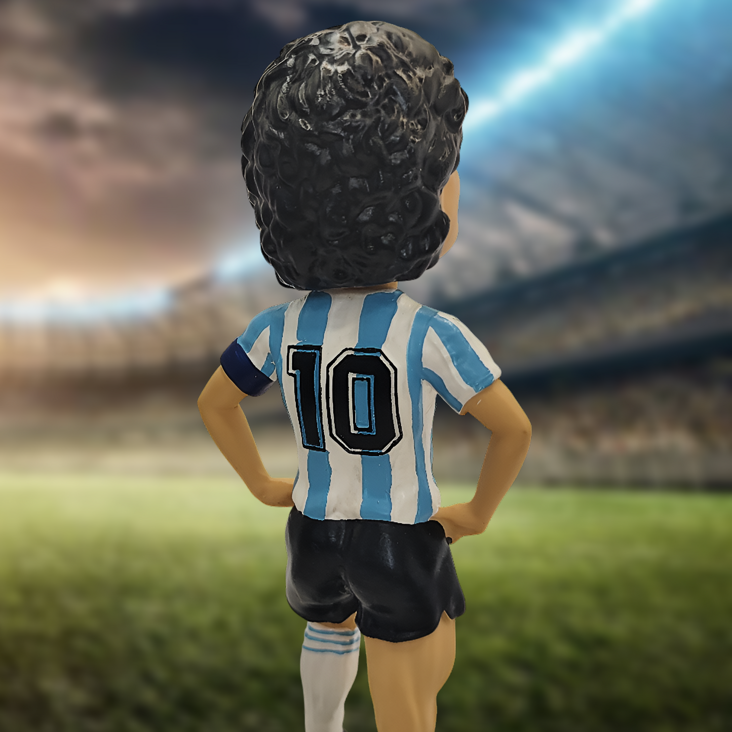 Figuras Bobblehead de Lionel Messi y Diego Maradona