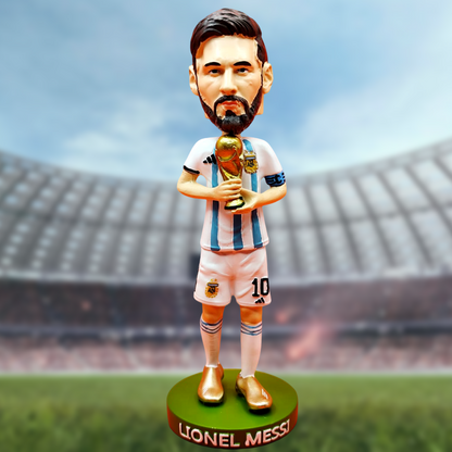 Figuras Bobblehead de Lionel Messi y Diego Maradona