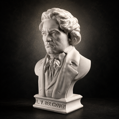 Busto de Ludwig Van Beethoven de 25cm de Altura