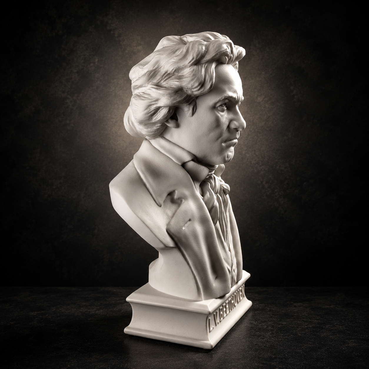 Busto de Ludwig Van Beethoven de 25cm de Altura