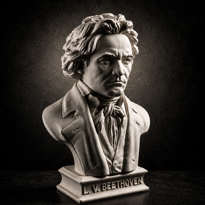 Busto de Ludwig Van Beethoven de 25cm de Altura