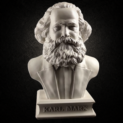 Busto de Karl Marx de 25cm de Altura