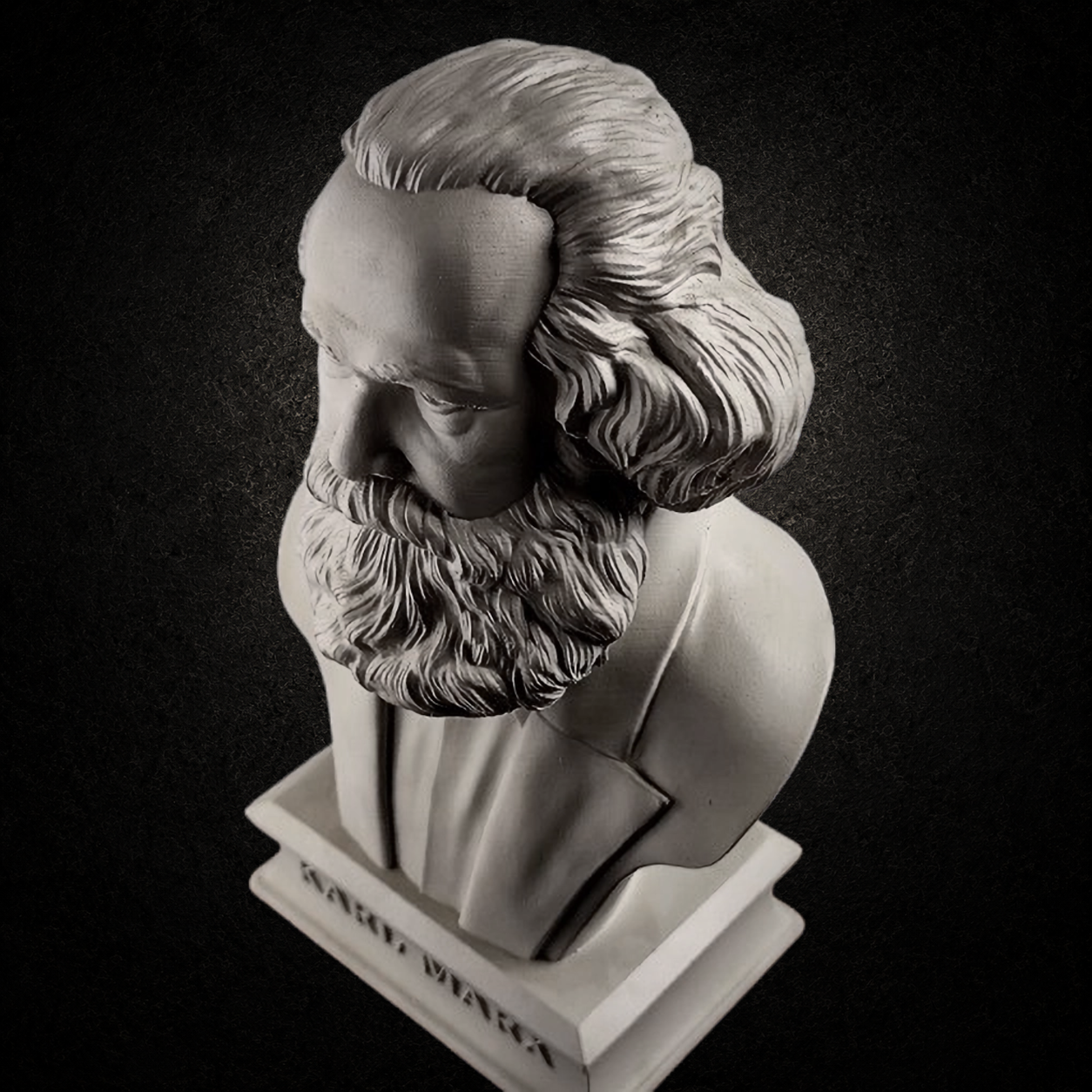 Busto de Karl Marx de 25cm de Altura