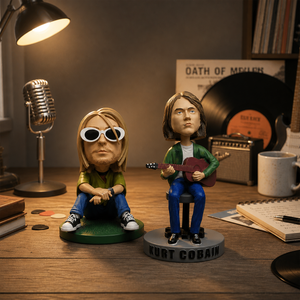 2 Figuras de Kurt Cobain