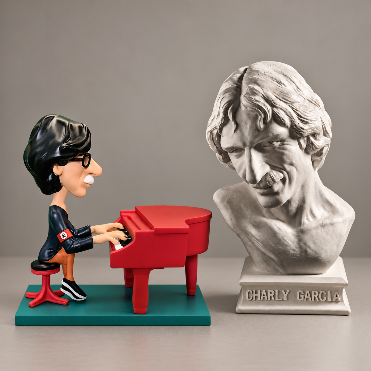 Pack Charly García - Figura  + Busto