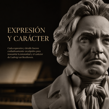 Busto de Ludwig Van Beethoven de 25cm de Altura