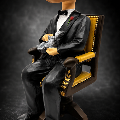 Figura Bobblehead de Vito Corleone (El Padrino)