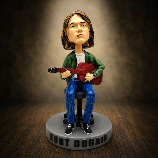 Figura Bobblehead de Kurt Cobain