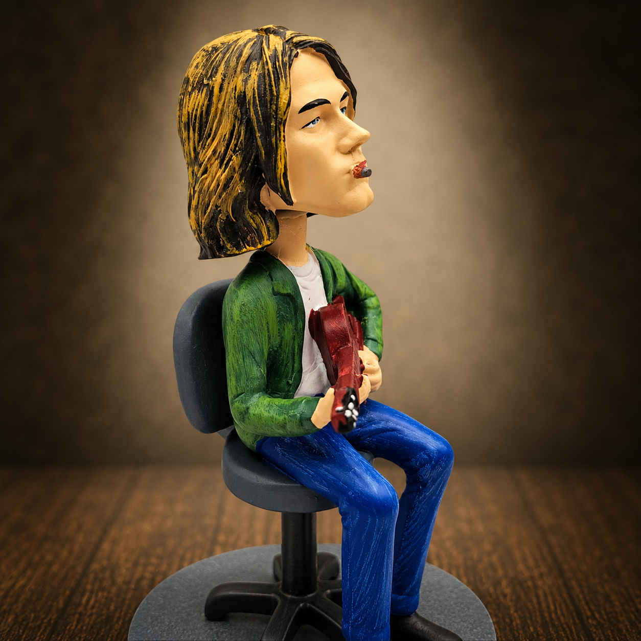 Figura Bobblehead de Kurt Cobain