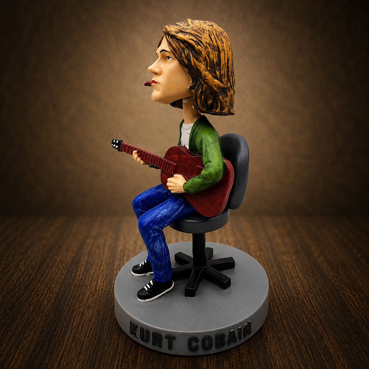 Figura Bobblehead de Kurt Cobain