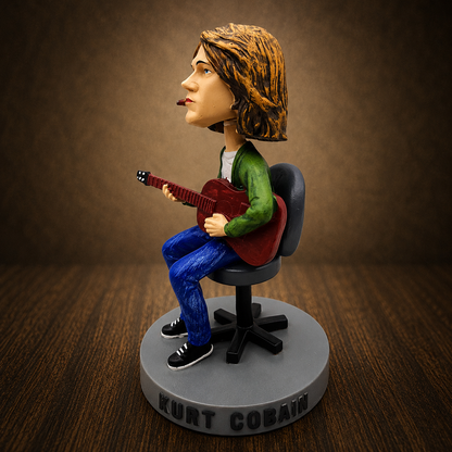 Figura Bobblehead de Kurt Cobain