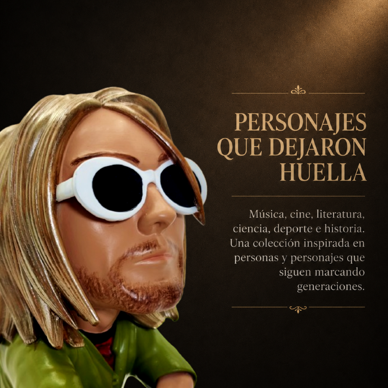 Figura Caricatura de Kurt Cobain