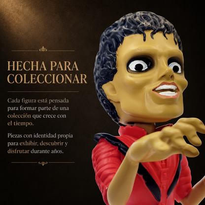 Figura Bobblehead de Michael Jackson (Versión Thriller)