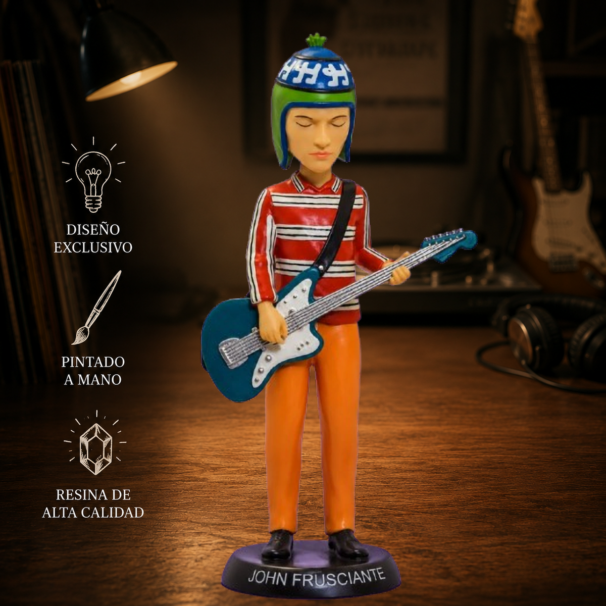 Figura Bobblehead de John Frusciante (Red Hot Chili Peppers)