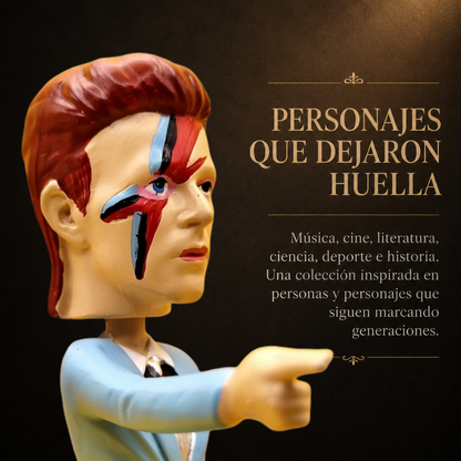 Figura Bobblehead de David Bowie (Ziggy Stardust)