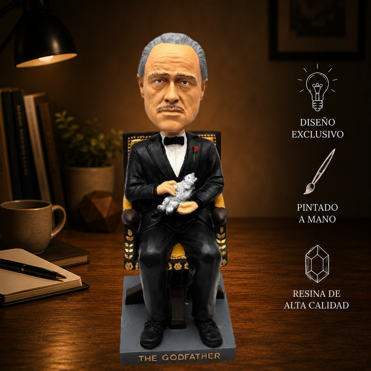 Figura Bobblehead de Vito Corleone (El Padrino)