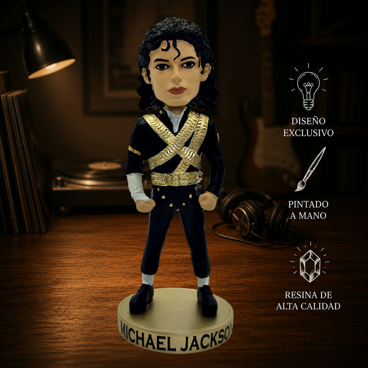 Figura Bobblehead de Michael Jackson (Versión Super Bowl)