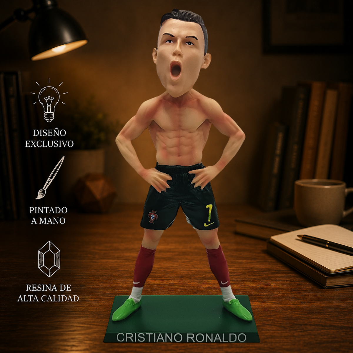 Figura Bobblehead de Cristiano Ronaldo