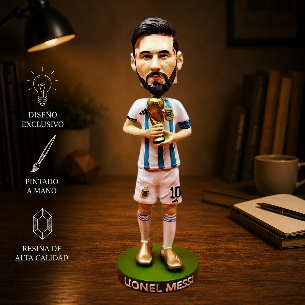 Figura Bobblehead de Lionel Messi