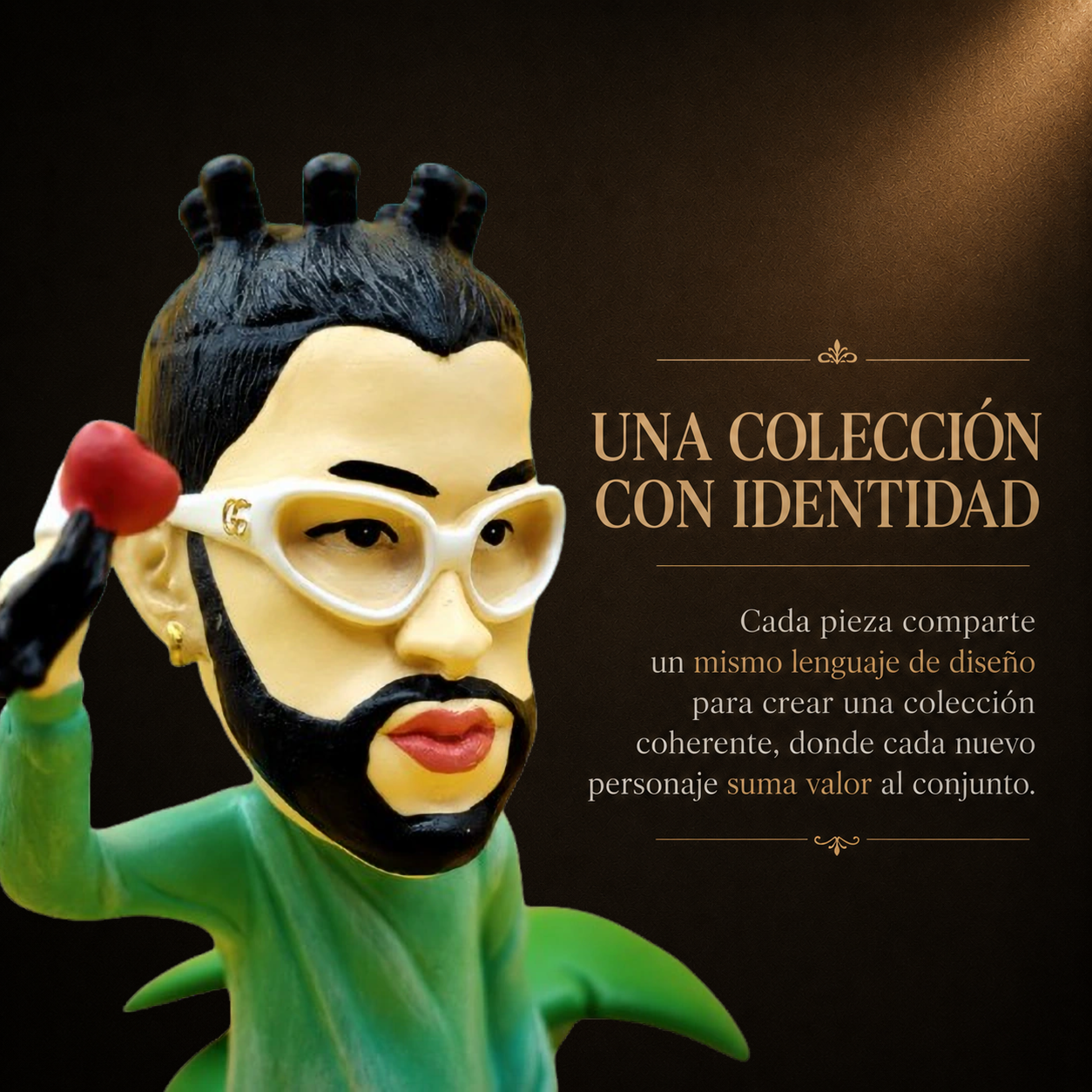 Figura Bobblehead de Bad Bunny