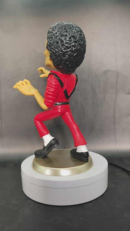 Figura Bobblehead de Michael Jackson (Versión Thriller)
