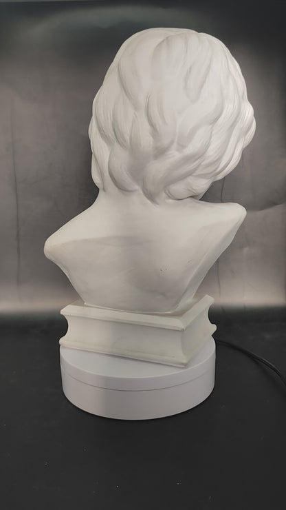 Busto de Charly García de 25cm de Altura
