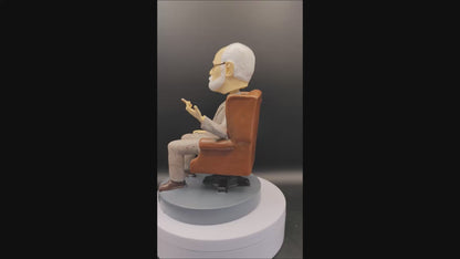 Figura Bobblehead de Sigmund Freud