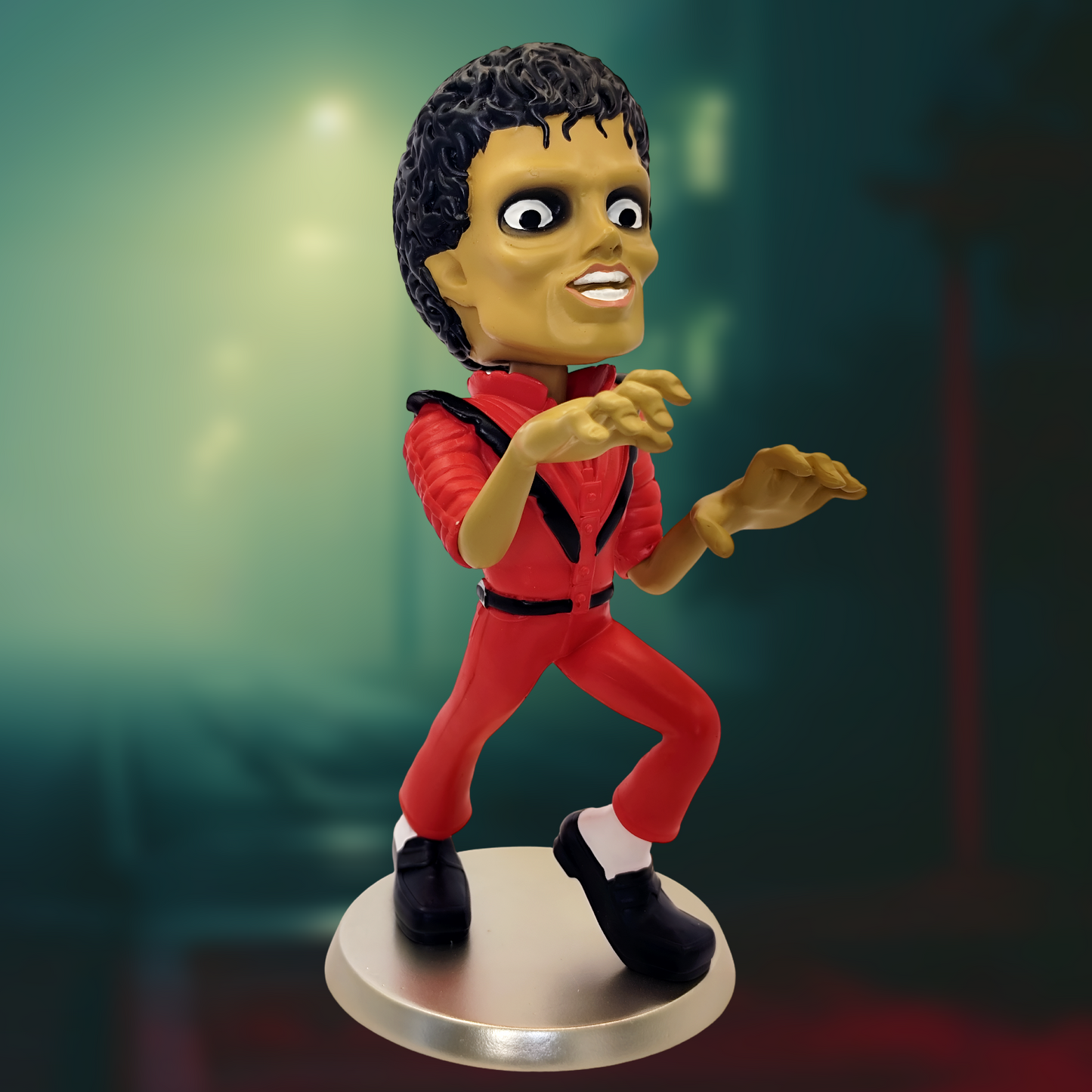 Figura Bobblehead de Michael Jackson (Versión Thriller)