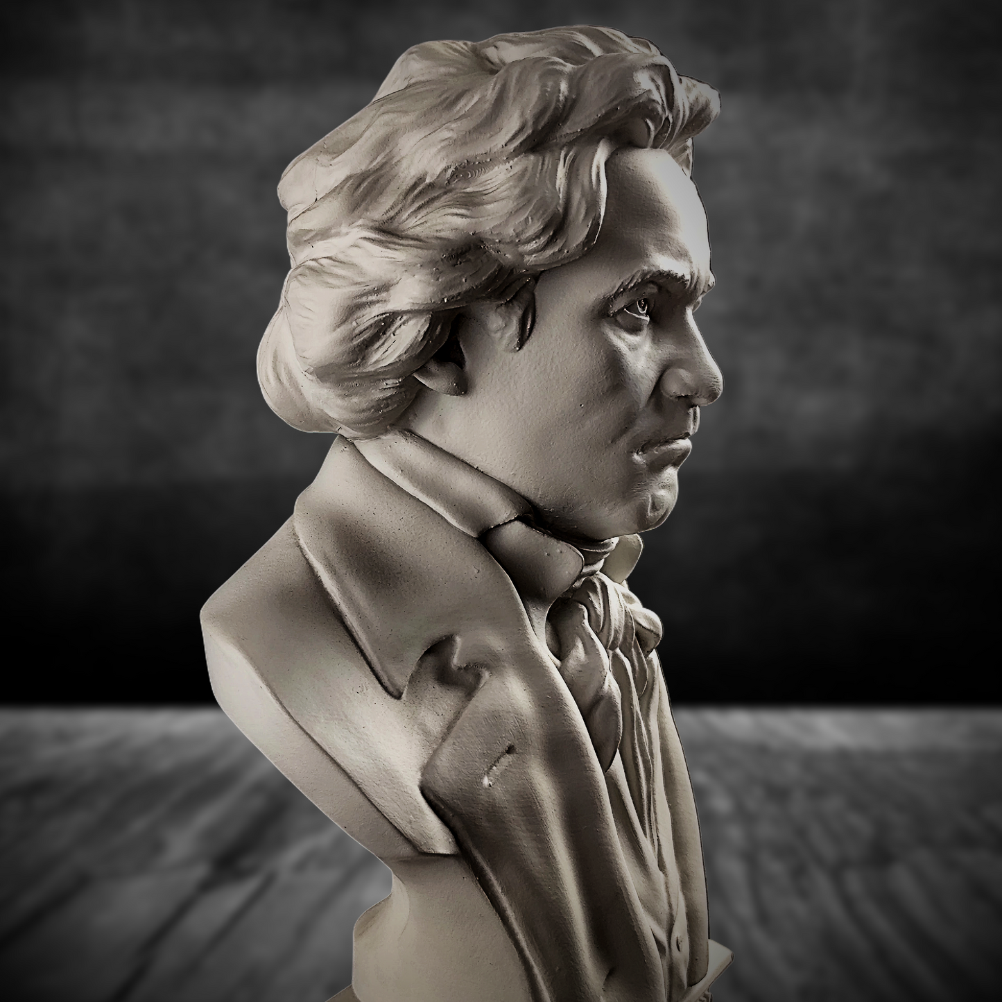Busto de Ludwig Van Beethoven de 25cm de Altura