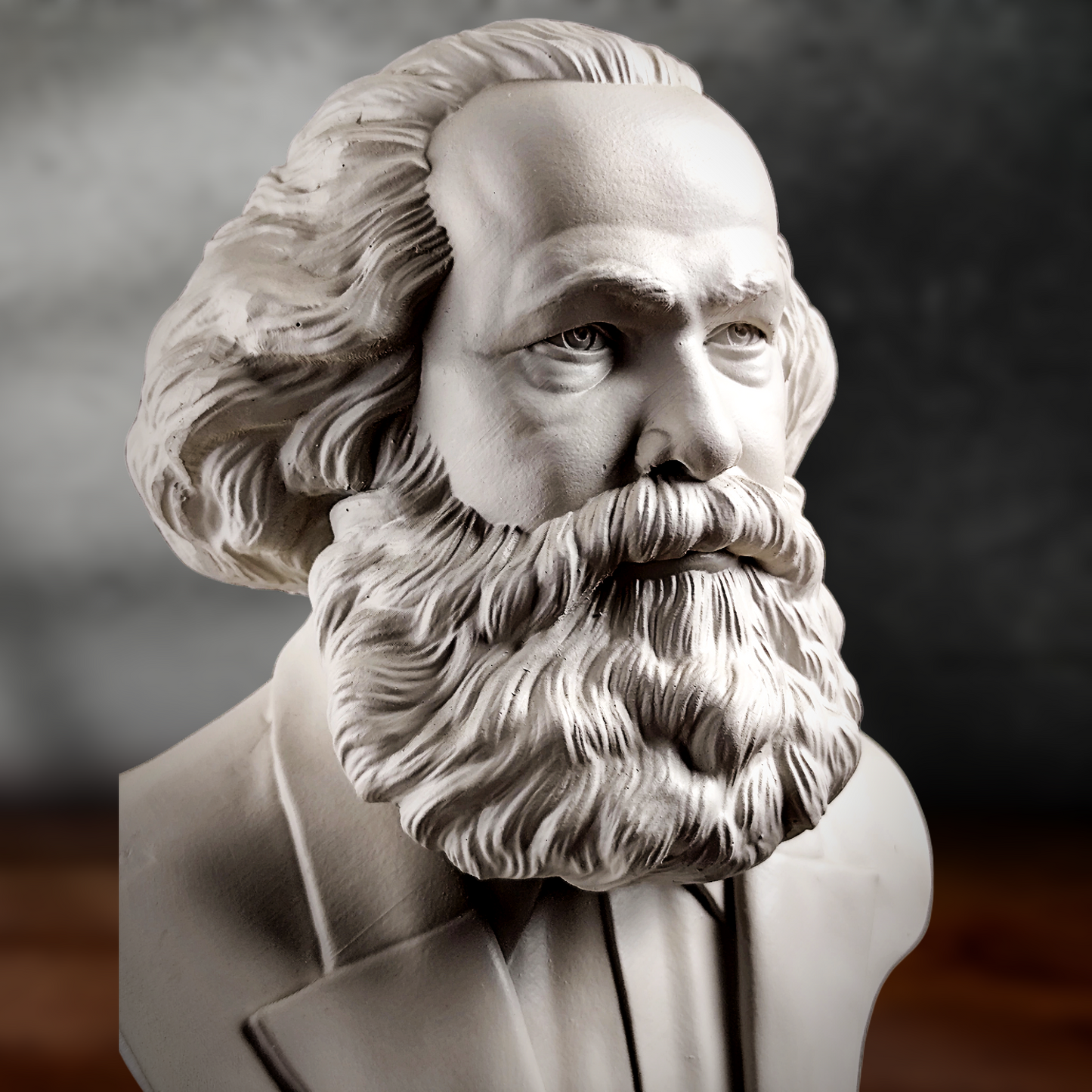 Busto de Karl Marx de 25cm de Altura