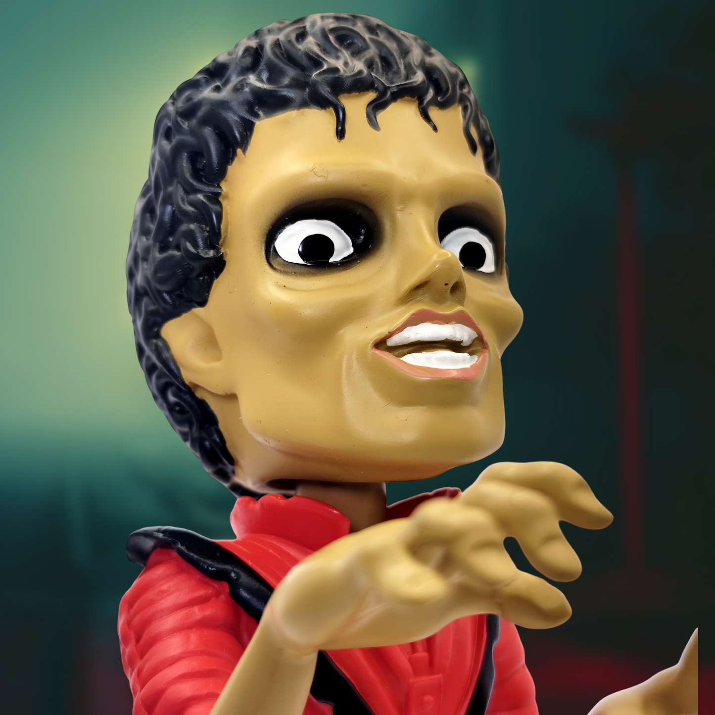 Figura Bobblehead de Michael Jackson (Versión Thriller)