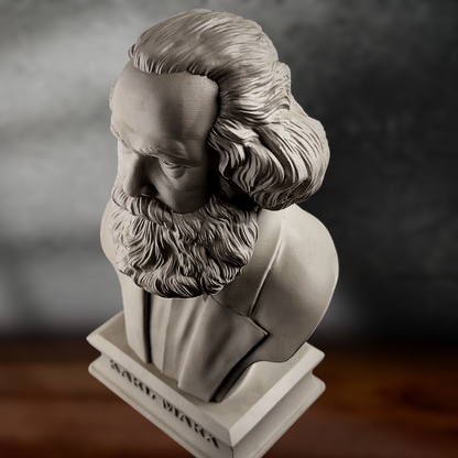 Busto de Karl Marx de 25cm de Altura