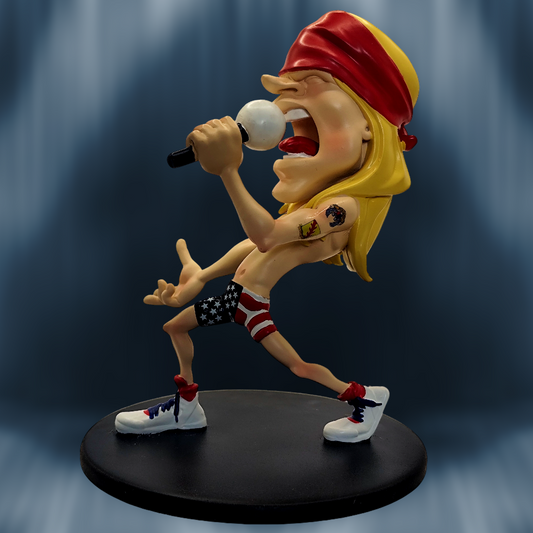 Figura Caricatura de Axl Rose (Guns N' Roses)