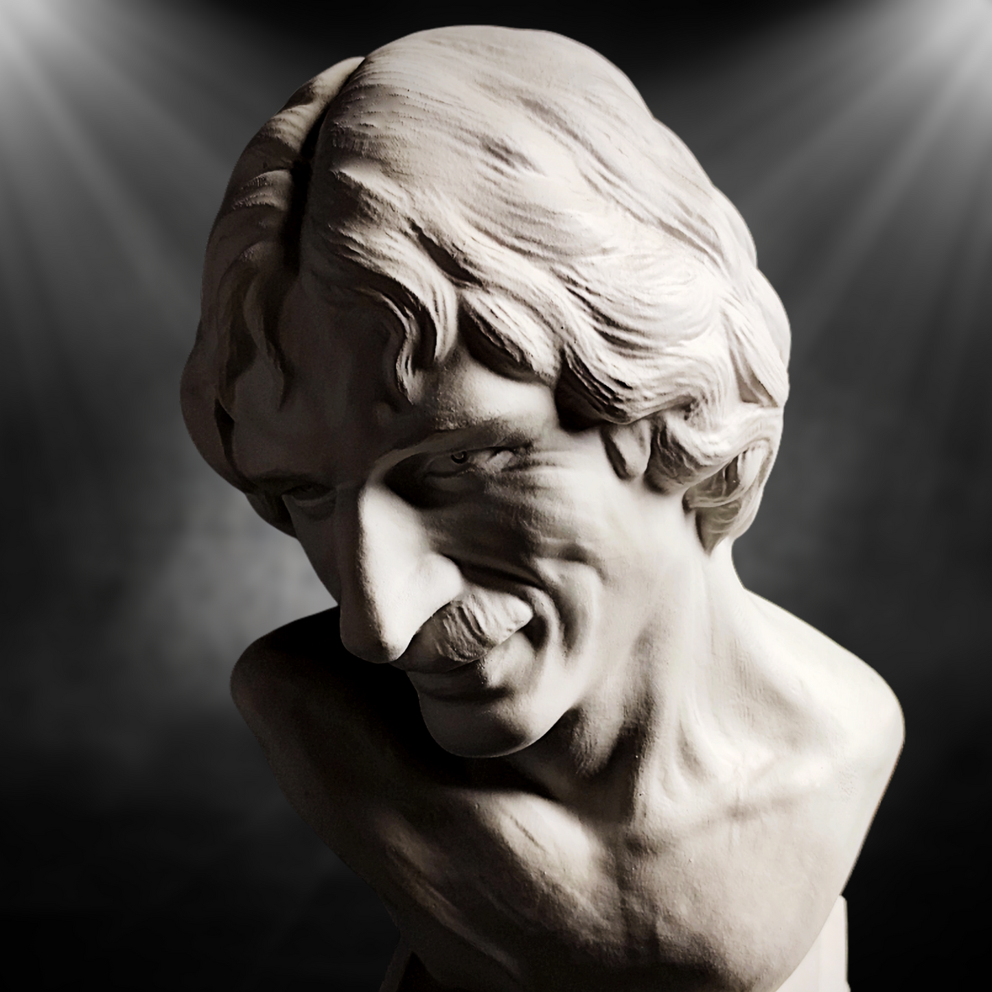 Busto de Charly García de 25cm de Altura