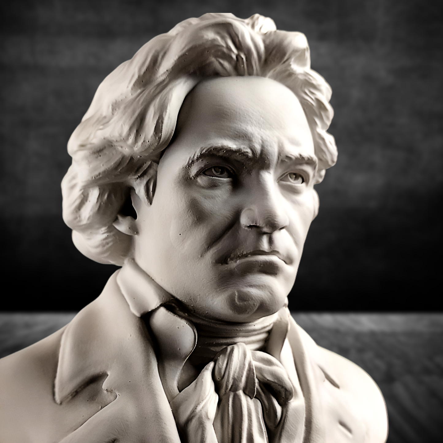 Busto de Ludwig Van Beethoven de 25cm de Altura