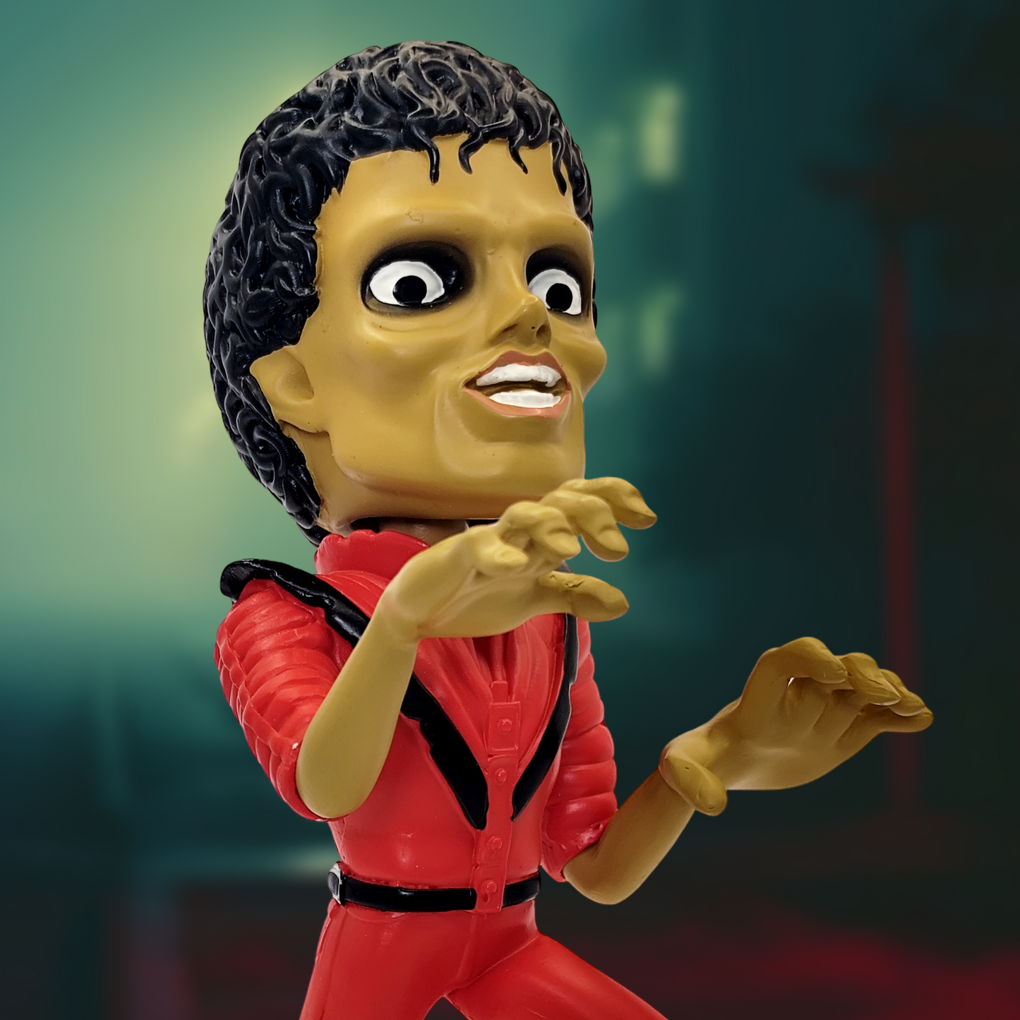 Figura Bobblehead de Michael Jackson (Versión Thriller)
