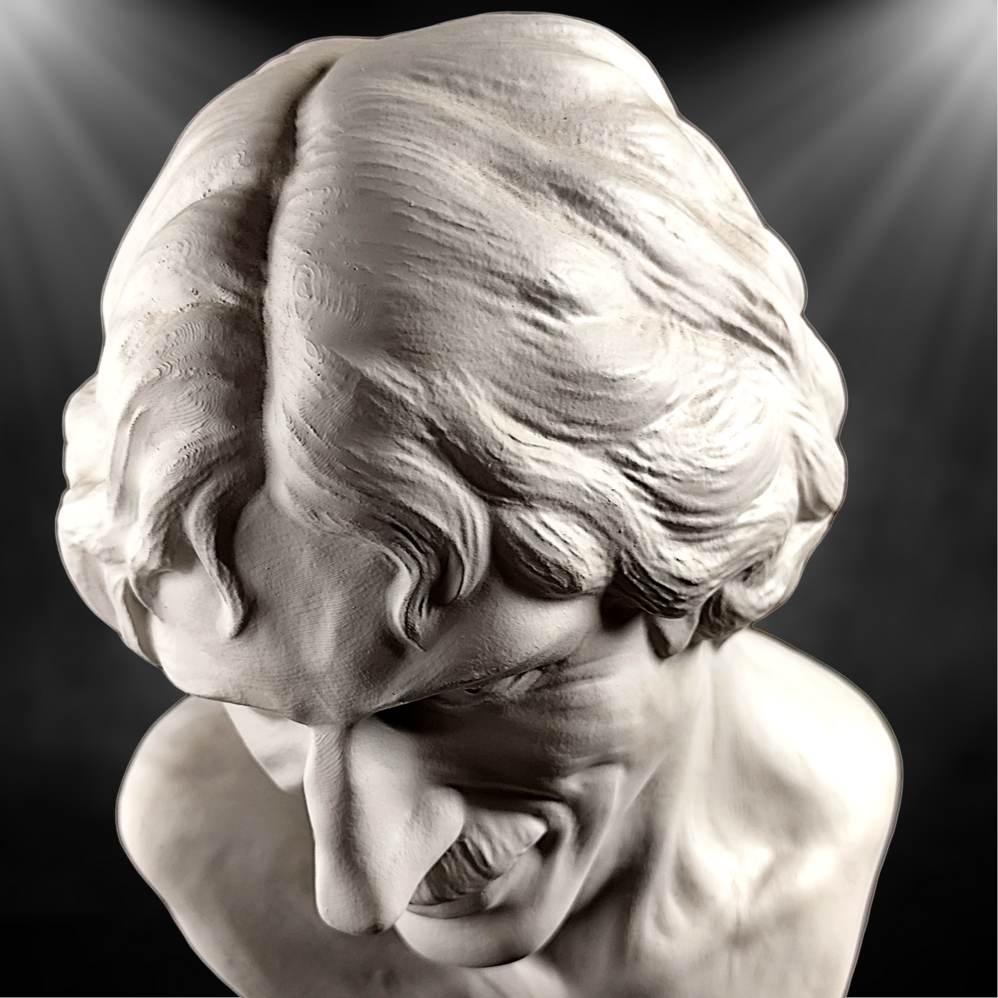 Busto de Charly García de 25cm de Altura