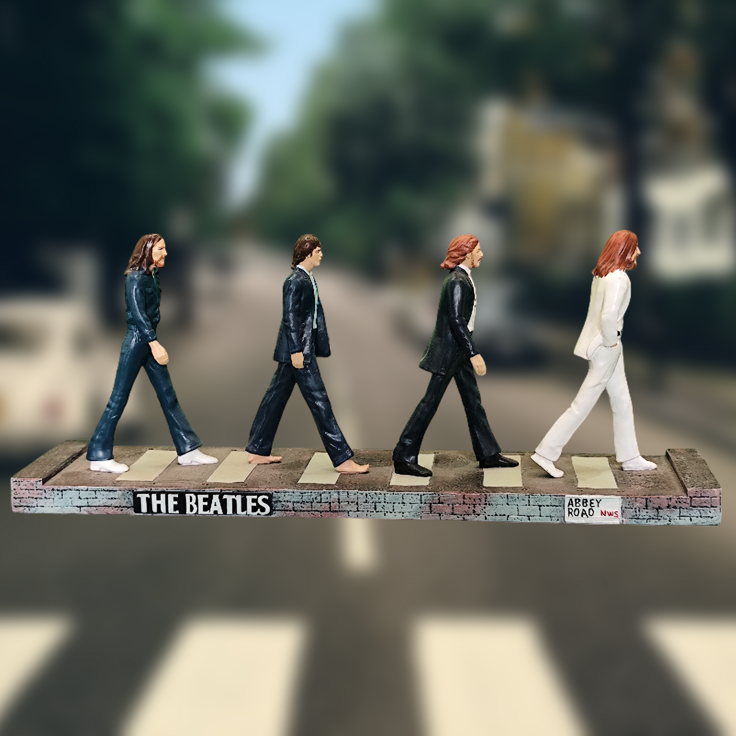 Figura Abbey Road de Los Beatles