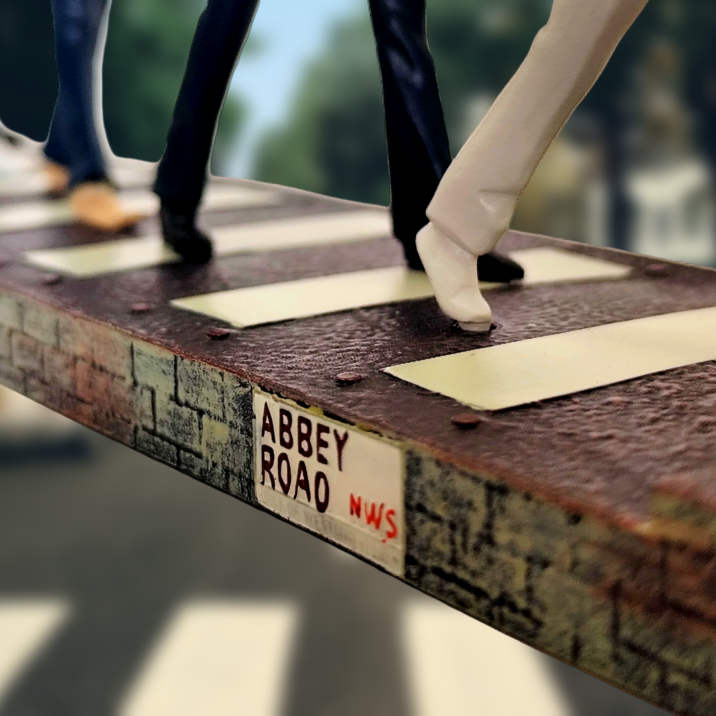 Figura Abbey Road de Los Beatles