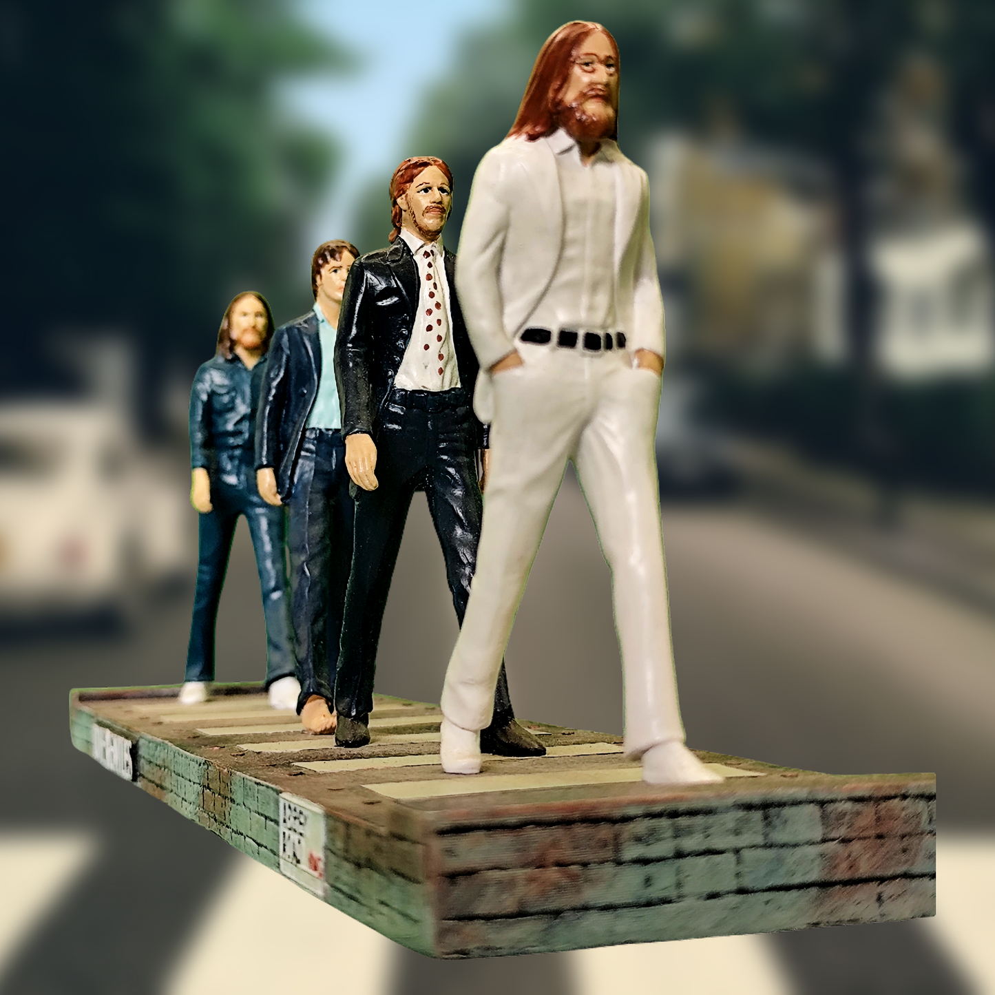Figura Abbey Road de Los Beatles